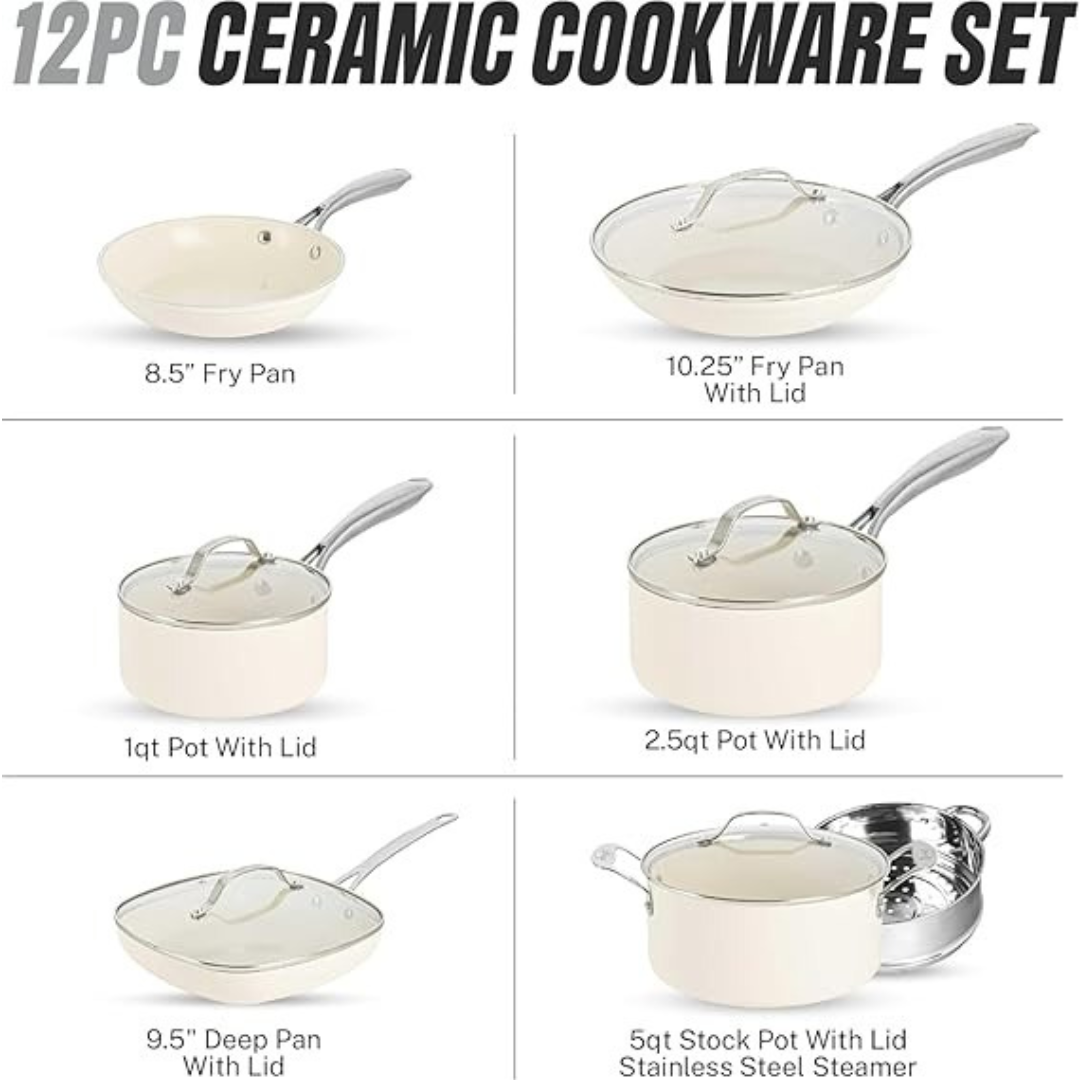 JUEGO DE OLLAS FAMILIAR 10PCS (AH)