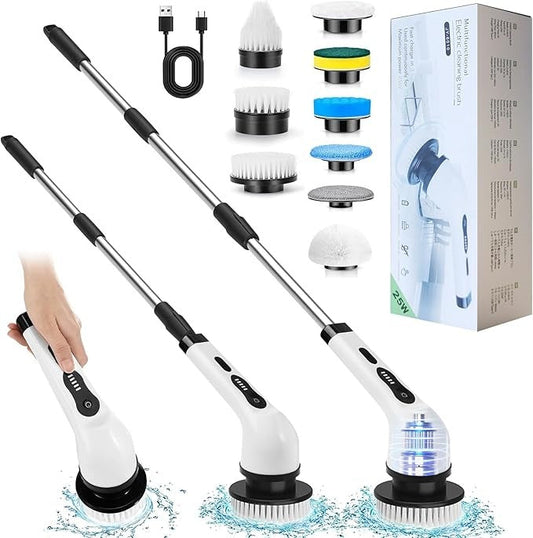 CEPILLO ELÉCTRICO GIRATORIO 9 EN 1 PLUS