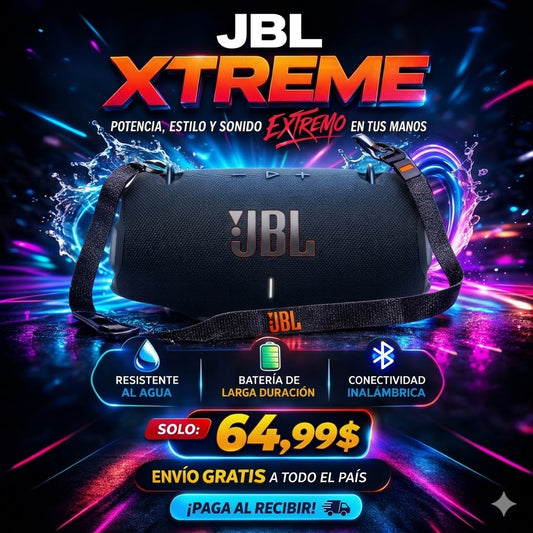 Parlante JBL Xtreme 4 1.1 Bluetooth Portátil | Sonido Potente con Bajos Profundos